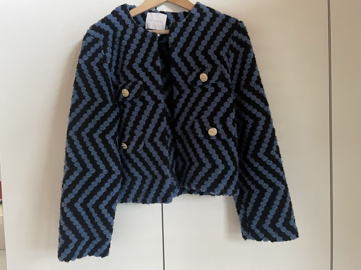 Rich & Royal Giacche: Rich & Royal Jacke blau Schwarz L  – Usato da Walenstadt venduto da Dirtykohlruebe