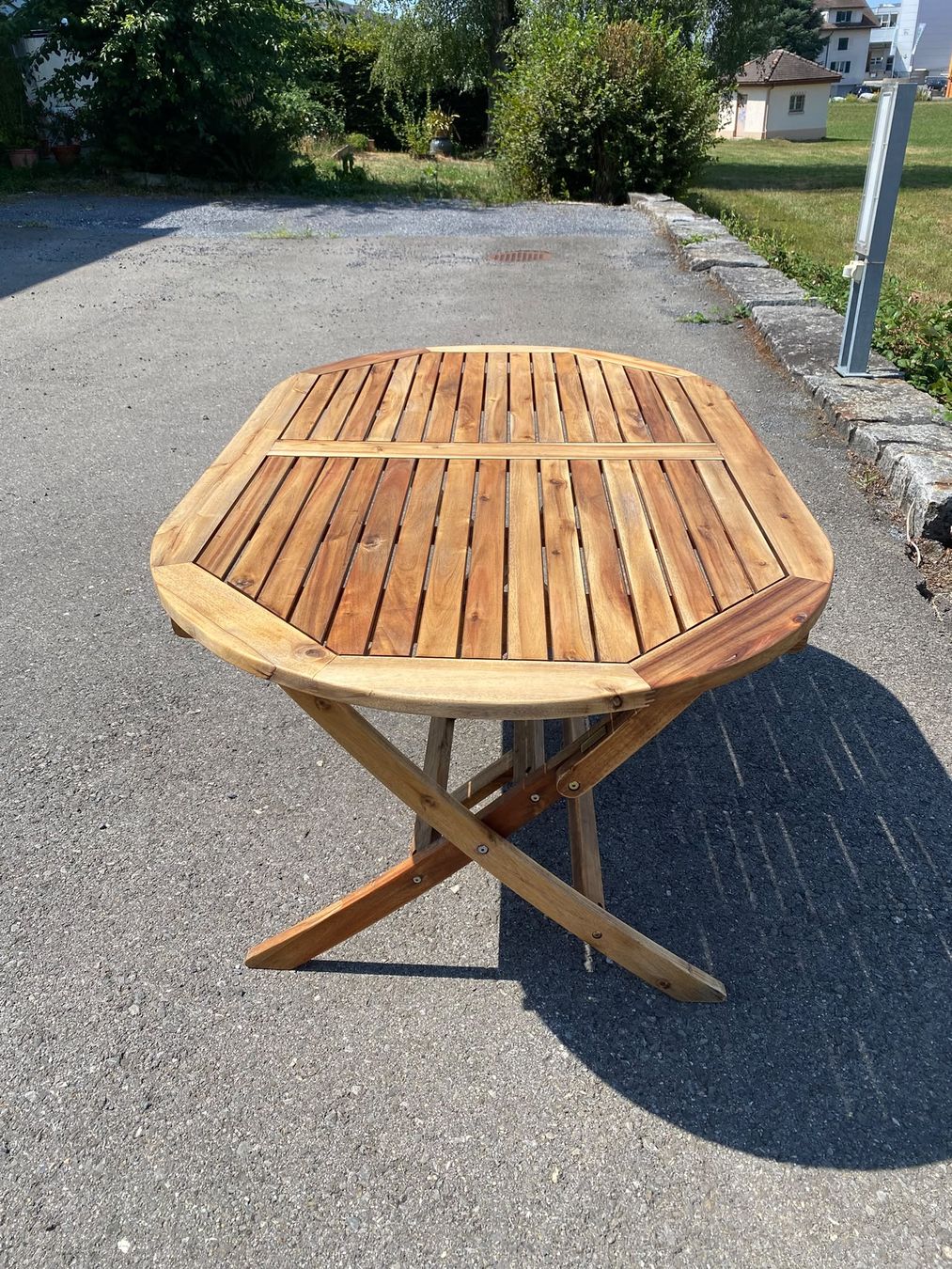 Tavoli: Gartentisch aus Holz + 6 Stühle – Usato da Rothenthurm venduto da BiKe_cLiMb_97