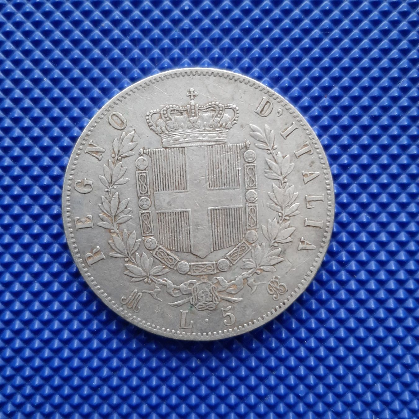 Tutti le monete: 5 Lire 1871 Italia – Usato da Carouge GE venduto da cecob0909 1