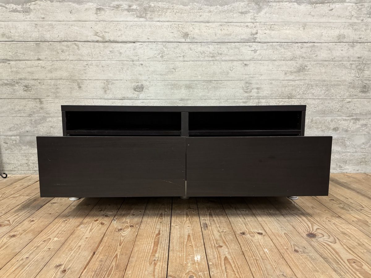 Mobili TV: TV-Lowboard schwarz mit 2 Schubladen, Kommode – Usato da Münchenstein venduto da Eclipse6 3
