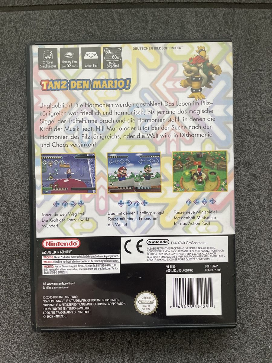Nintendo Giochi: Dancing Stage Mario Mix Nintendo Gamecube – Usato da Hagendorn venduto da masterchieff 3