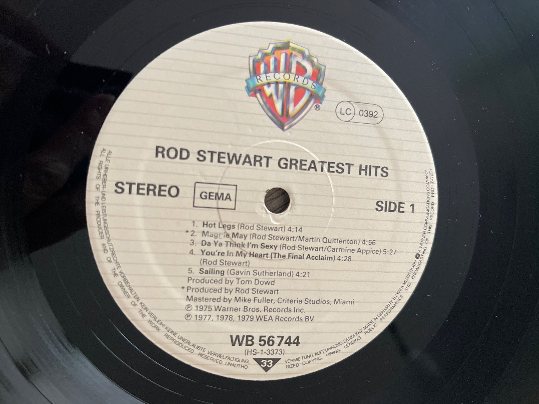 Dischi in vinile: A480/Rod Stewart Greatest Hits – Usato da Frutigen venduto da Philippe_jsp 2