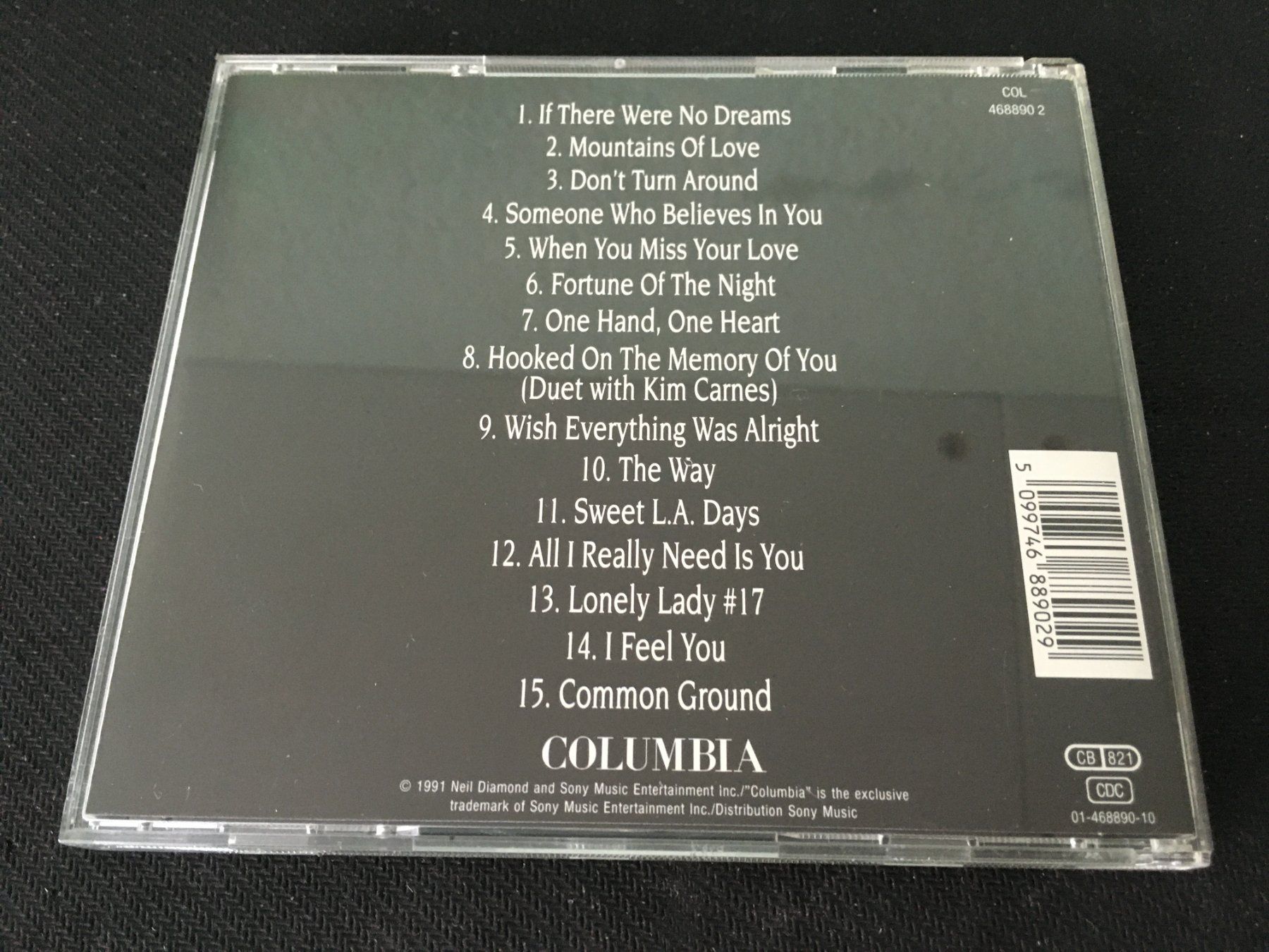 CDs: Neil Diamond - Lovescape -CD- – Gebraucht aus St.Gallen von MedienJoe 2