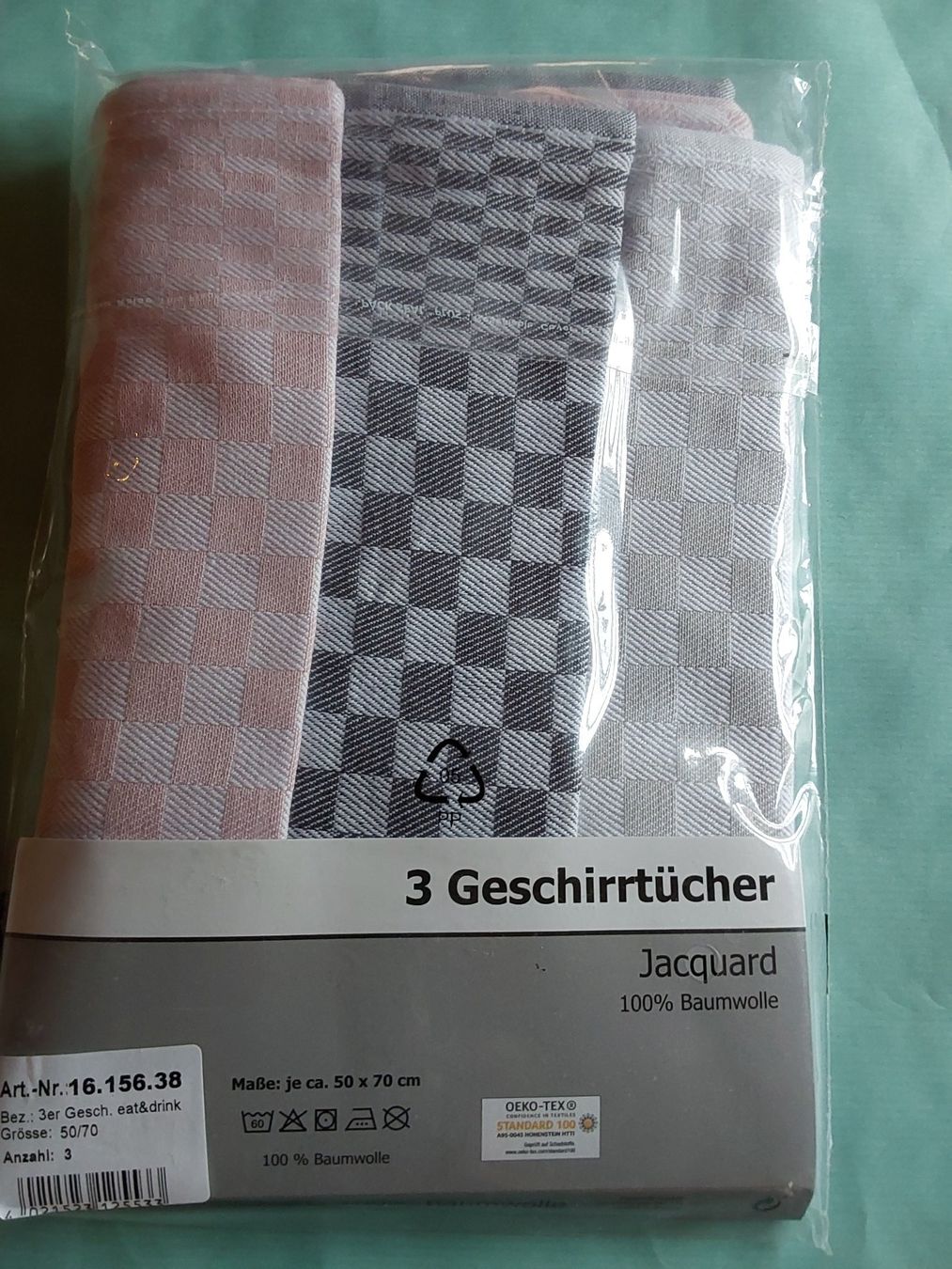 Küchentücher: Geschirrtuch 3 Set Dyckhoff Küchentücher Baumwolle – Neu und originalverpackt aus Rüegsbach von hpl02 2