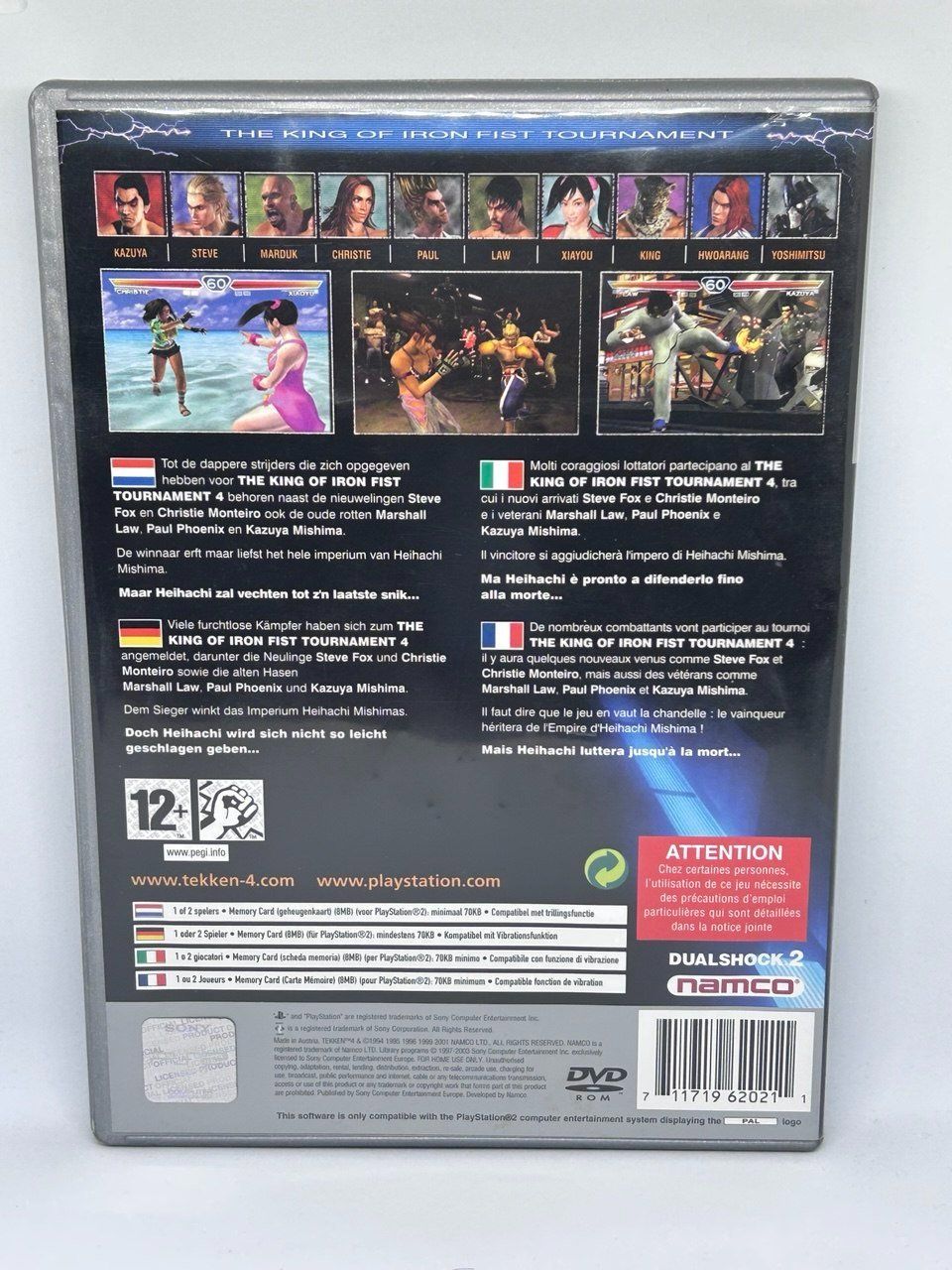 Sony Giochi: Tekken 4 per la console (PS2) – Usato da Giubiasco venduto da LorisVale 1