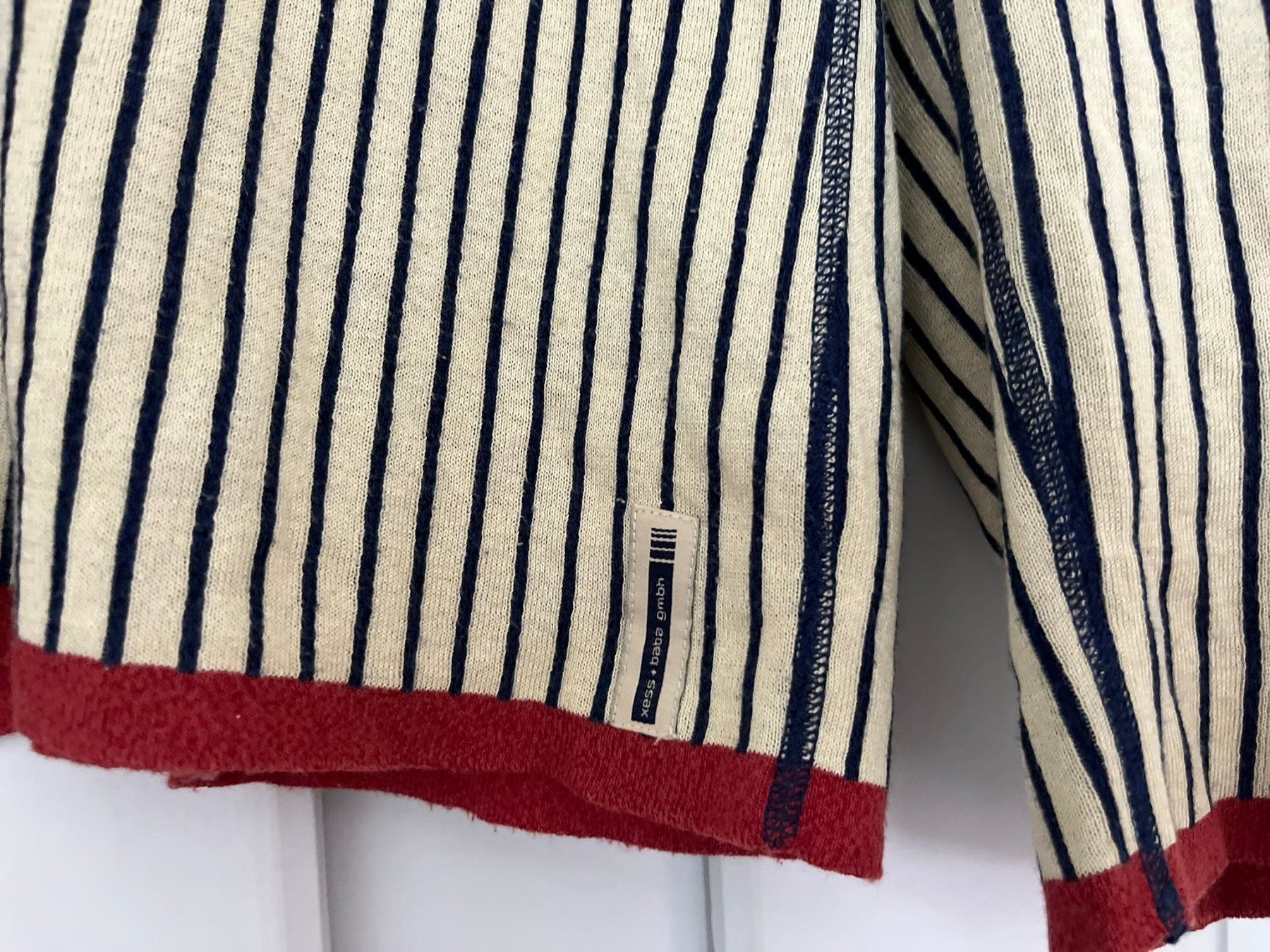 Giacche: xess+baba Strickjacke Wendejacke Streifen – Usato da Wädenswil venduto da Aniares2 1