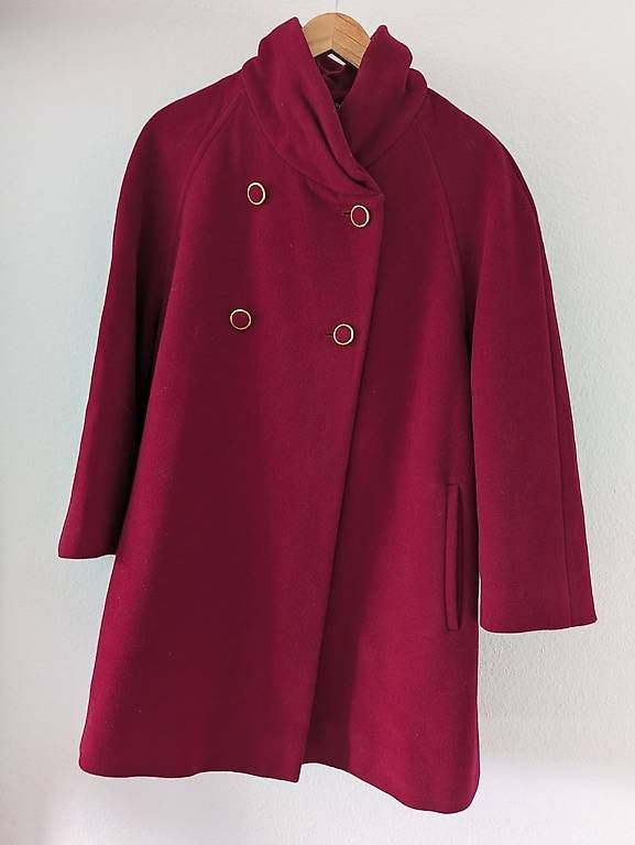 Manteaux: Vintage Wool Coat - Made in Italy – D'occasion à Basel par mil_y9rj 1