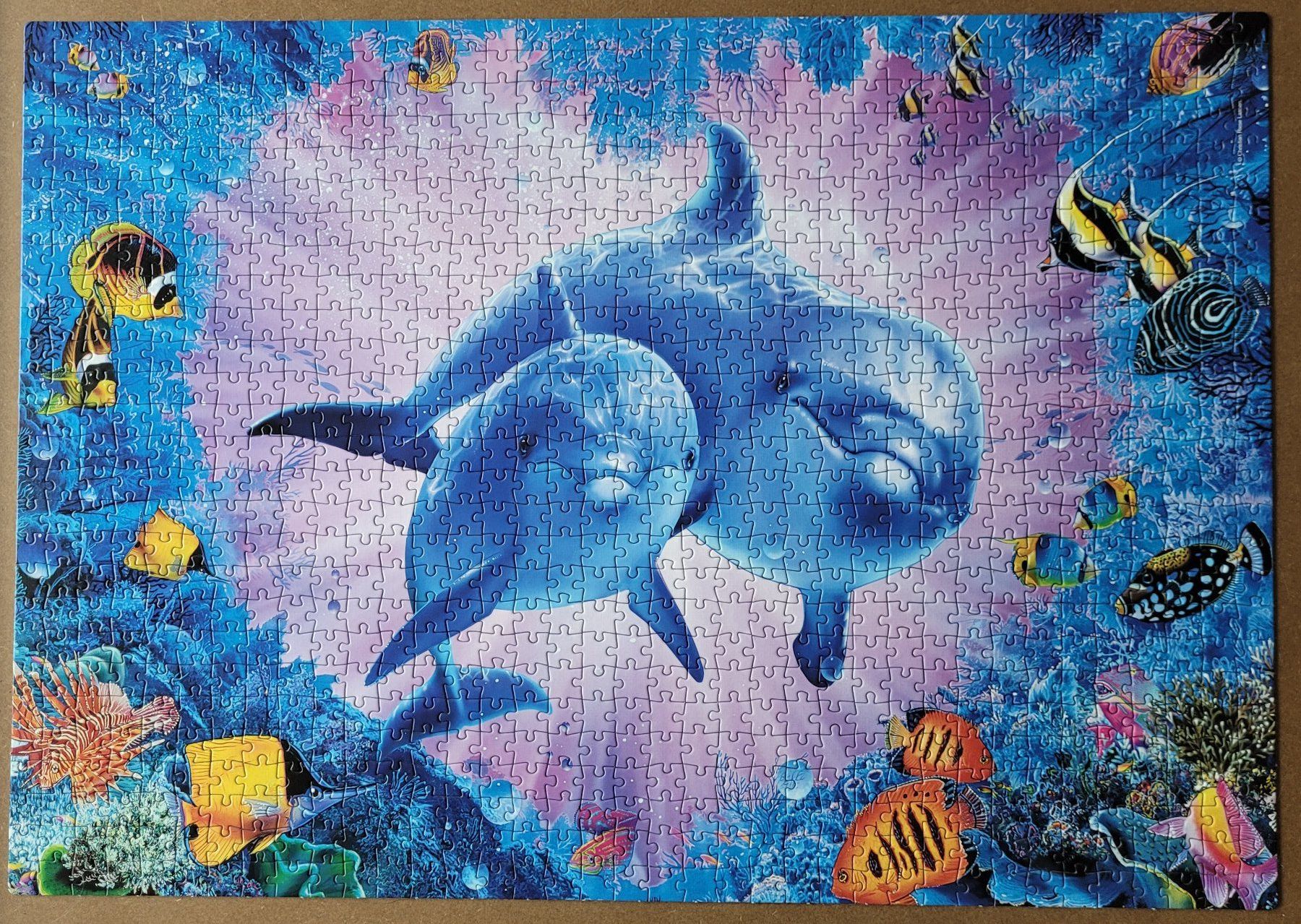 Puzzle: Delfin- Puzzle 1000 Teile – Usato da Gossau SG venduto da Urscmitt