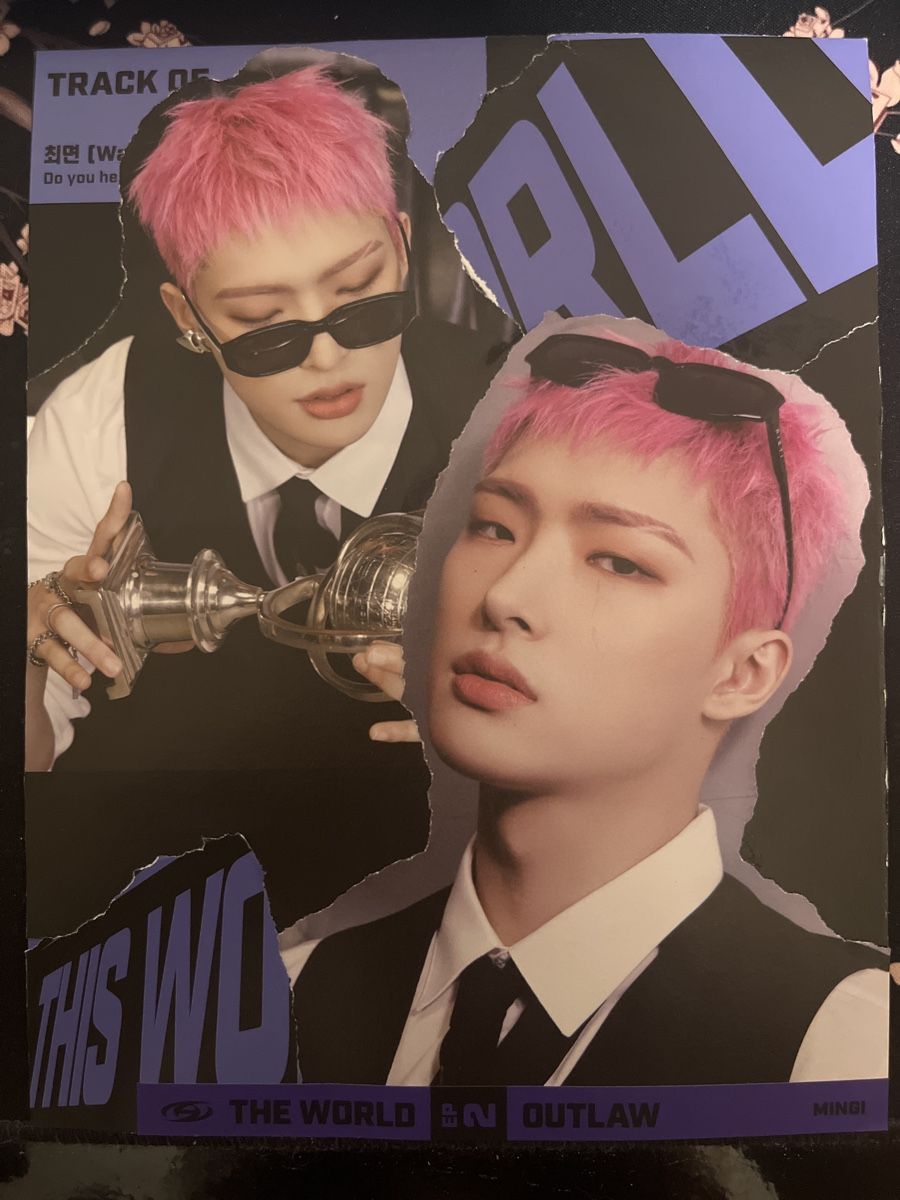 Carte collezionabili: Ateez Mingi Outlaw binder page – Nuovo (secondo la descrizione) da Urtenen-Schönbühl venduto da Mingyeonshi 1