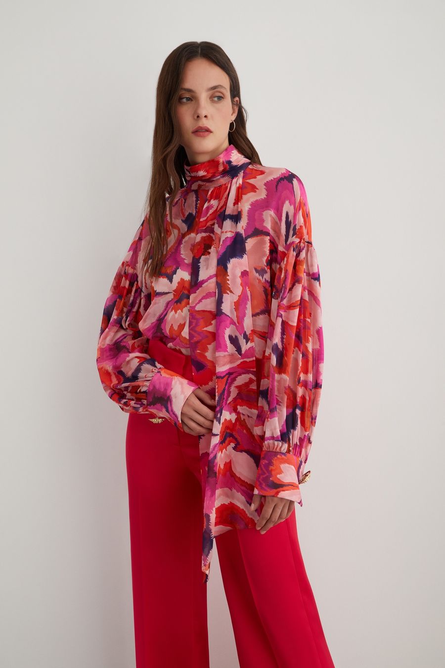 Camicette: Elegante Damenbluse, bunt, Grösse 40, neu – Nuovo e nell'imballaggio originale da Schmiedrued venduto da visagistinalisha 3