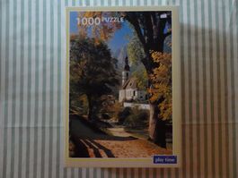 Play Time Puzzle - Die Kirche Ramschau - 1'000 Teile - M211