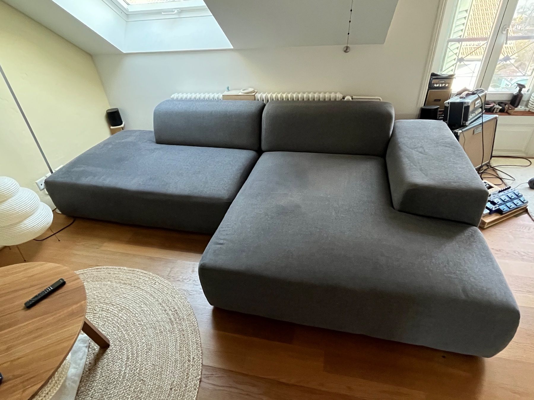 Divani: Grosses Mycs Pyllow Sofa, Anthrazit – Usato da Biel/Bienne venduto da nurrund 2