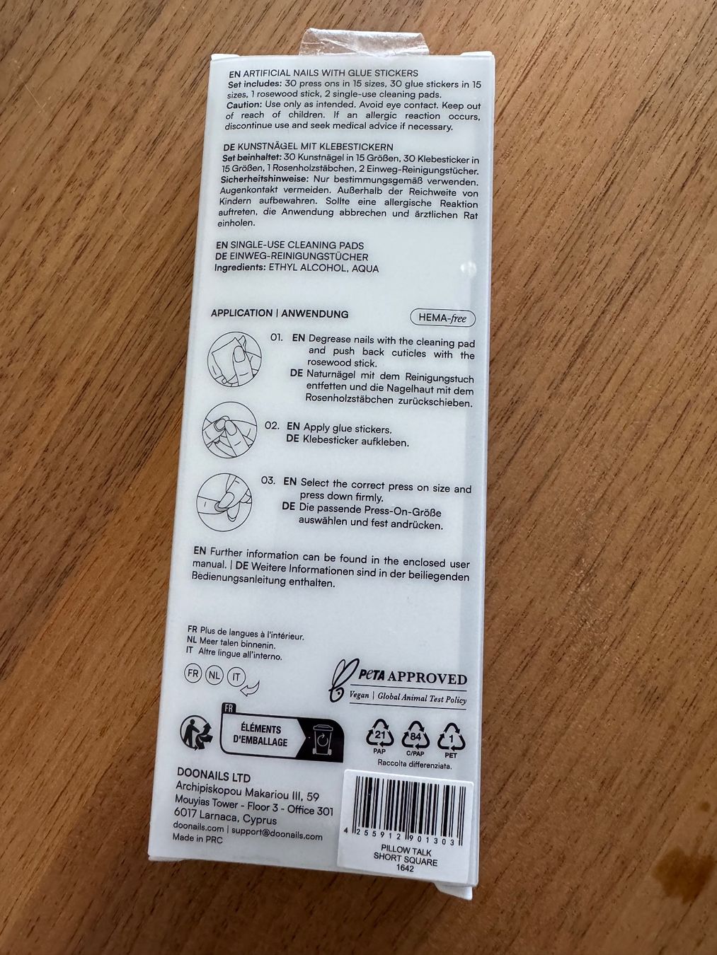 Künstliche Fingernägel: Doonails Set und Remover Oil NEU – Gebraucht aus Solothurn von cla_28gv 2