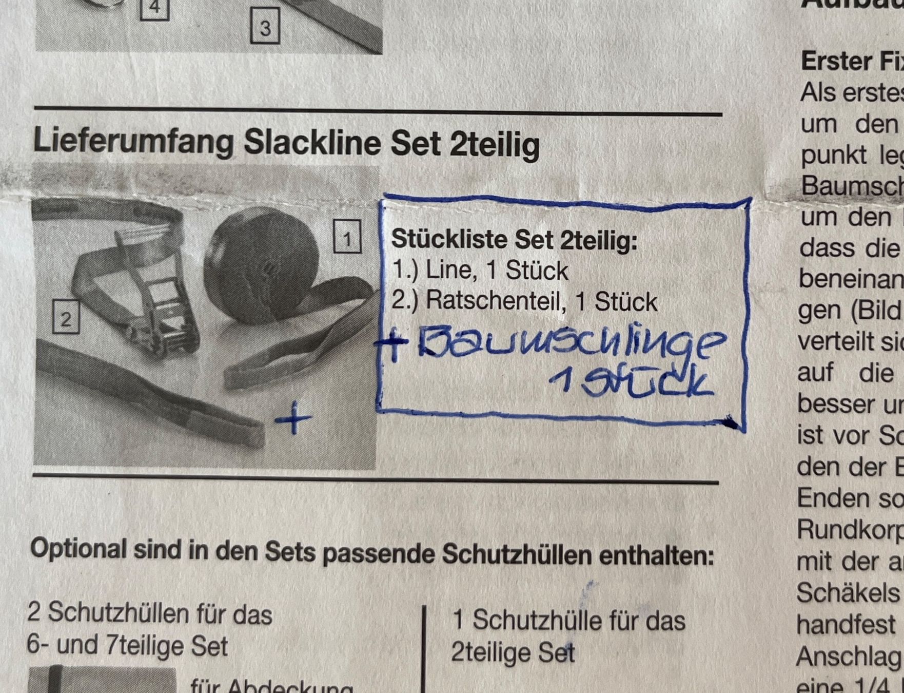 Slackline: Slackline Set von Slackstar, Komplettset – Gebraucht aus St. Gallen von reg_f8h8 5