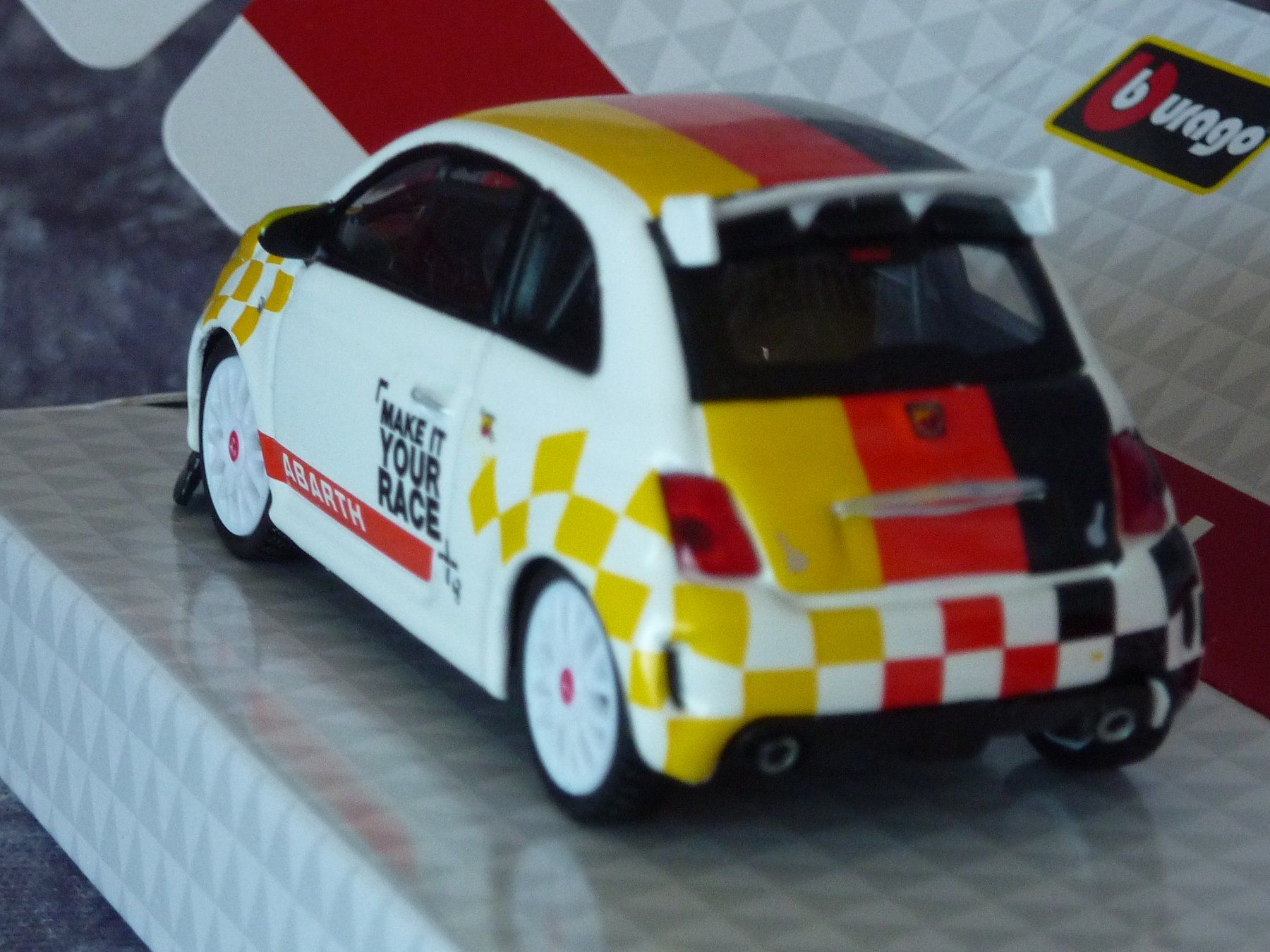 Abarth Voitures modèles: Fiat 500 Abarth Deutschland 1:43 – Neuf (Voir description) à Dürrenäsch par modellautos4you 2