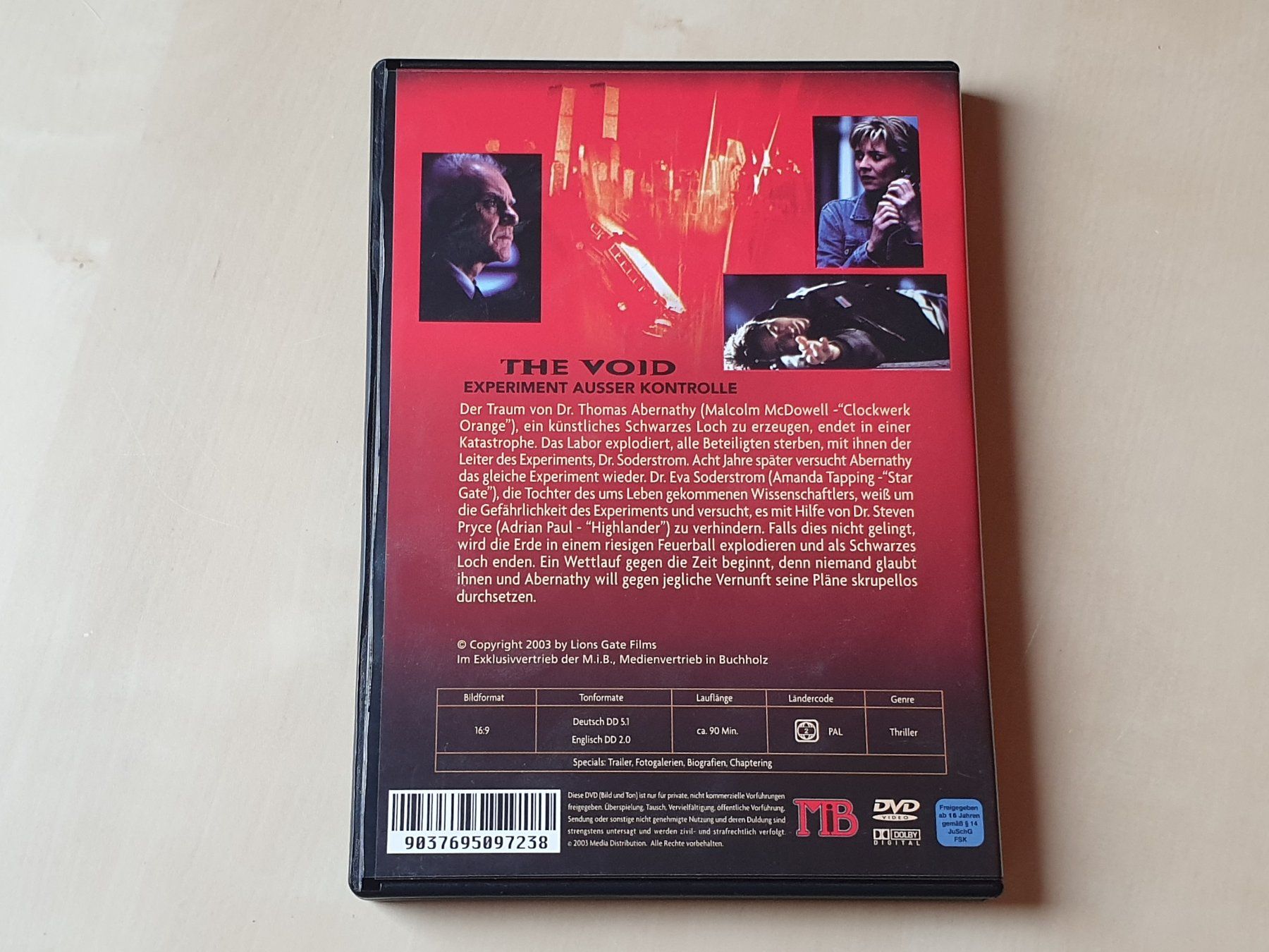 Alle DVDs: The Void Experiment ausser Kontrolle – Gebraucht aus Stansstad von collectorsshop 1