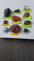 10er Set Trommelsteine mit seltenem Mondolith: Set 72