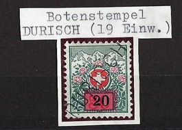 PORTO 41, STAB-0 DURISCH (19 EINWOHNER, BOTENSTEMPEL), RR!