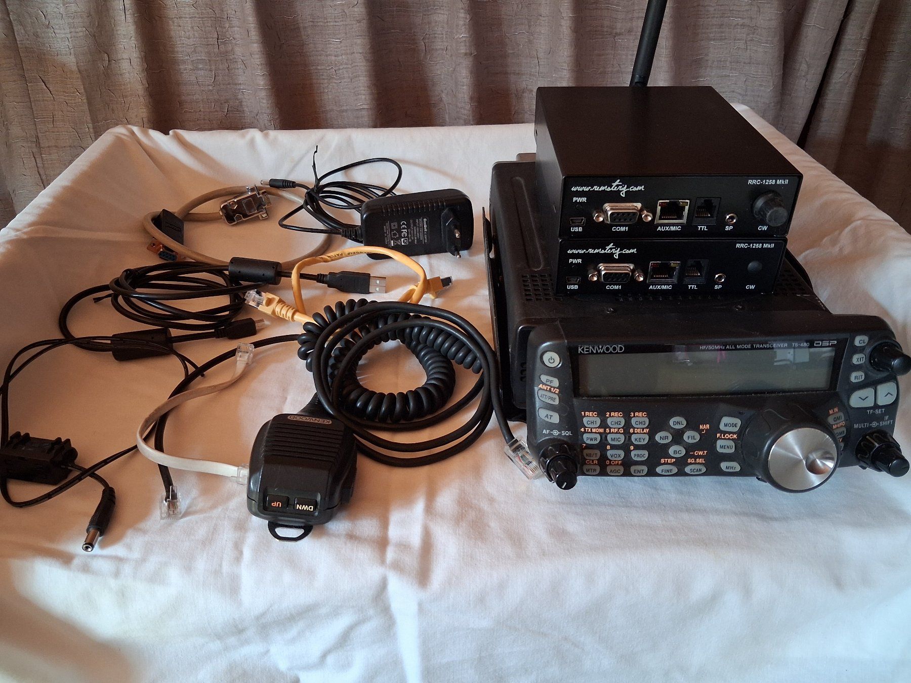 Radiocomunicazione: Funkgerät TS480 SAT mit Remote Steuerung – Usato da Altstätten SG venduto da Hampi31 1