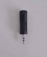 Adapter Klinkenbuchse 6,35 mm / Jack Klinke 3,5 mm Stereo