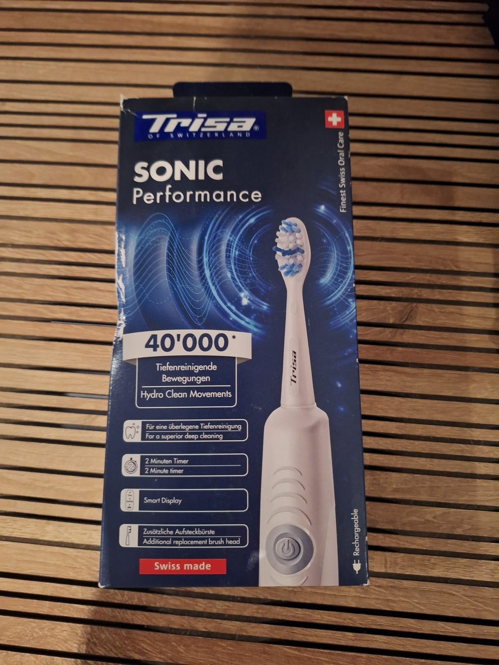 Trisa Cura dei denti: Elektr. Zahnbürste Trisa Sonic Performance  Neu&ungebraucht – Nuovo (secondo la descrizione) da Gommiswald venduto da 2601