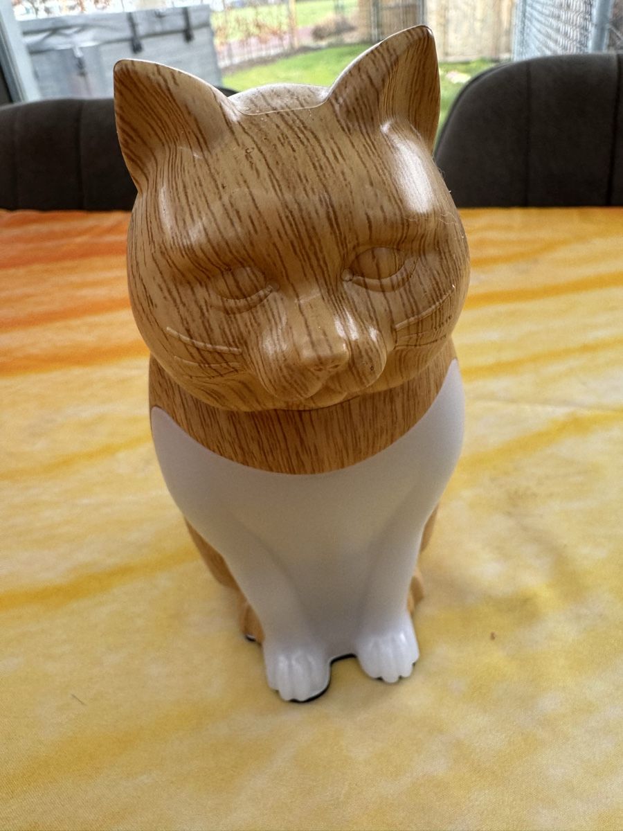 Lampade: Katzenlampe, LED, Holzoptik, NEU – Nuovo (secondo la descrizione) da Thun venduto da Pfausi1966 3