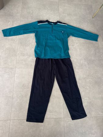 Herren Pyjama-Set Sude Grösse XL Henleylook