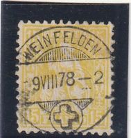 Zu. Nr. 39 mit Vollstempel Weinfelden