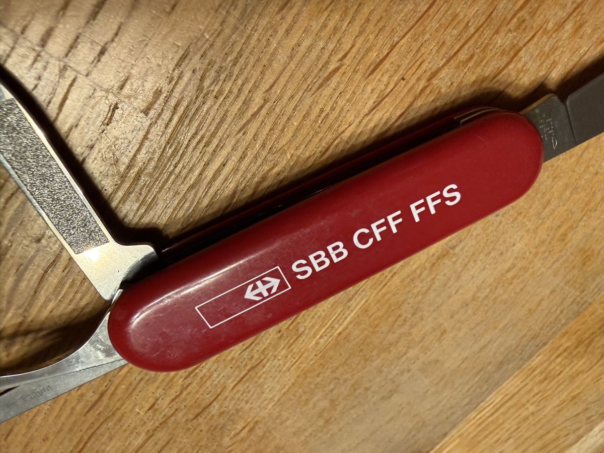 Wenger Coltelli tascabile: Wenger Taschenmesser SBB CFF FFS Sackmesser – Usato da Goldach venduto da Messerguru
