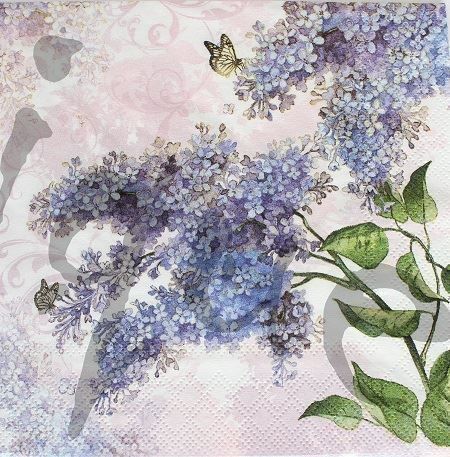 Serviettes: Serviette lilac (b264) – Neuf (Voir description) à Schlatt TG par kreativ-atelier