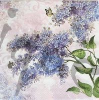 Serviette lilac (b264)