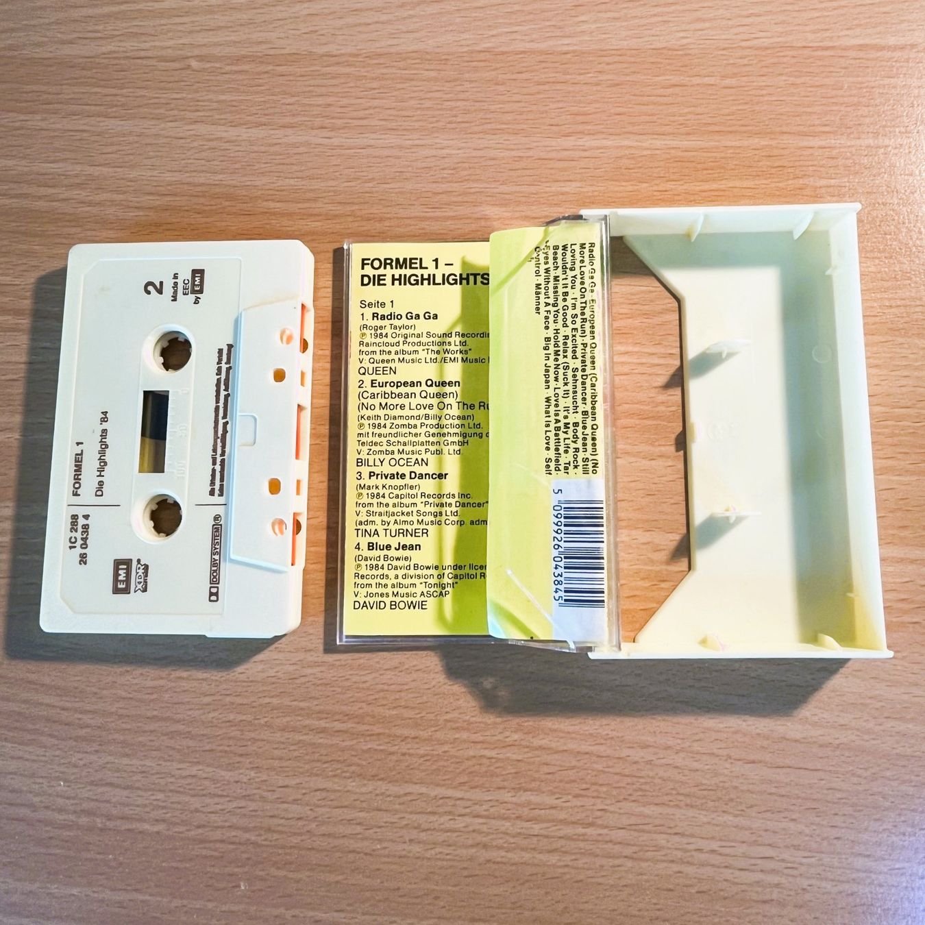 Musicassette: MC - Formel Eins - Die Highlights 1984 - 20 Superhits – Usato da Amlikon-Bissegg venduto da allerlei-versand 1