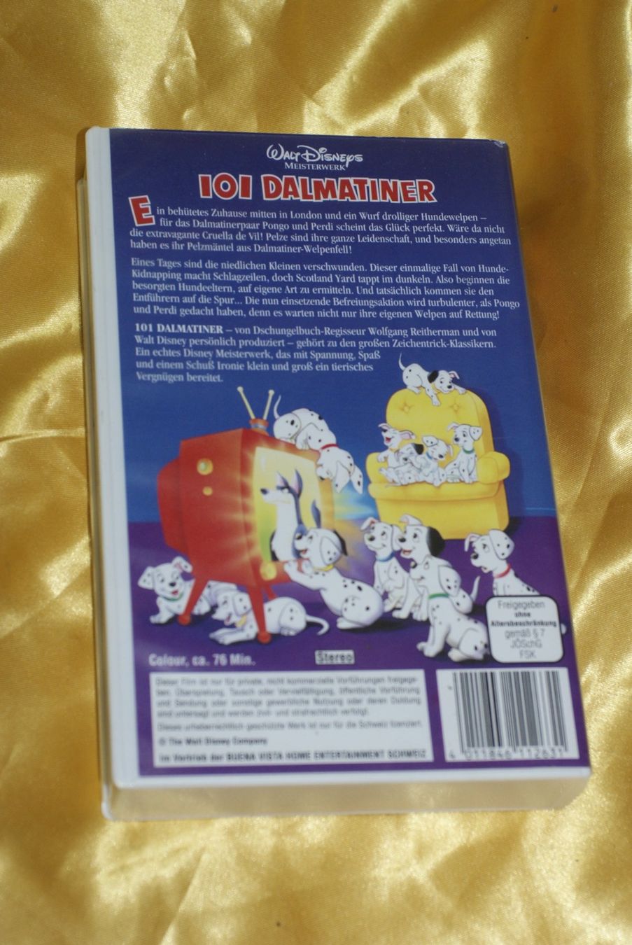 Alle VHS: (19) VHS  Disney 101 Dalmatiner – Gebraucht aus Buchs AG von schwippschwapp 1