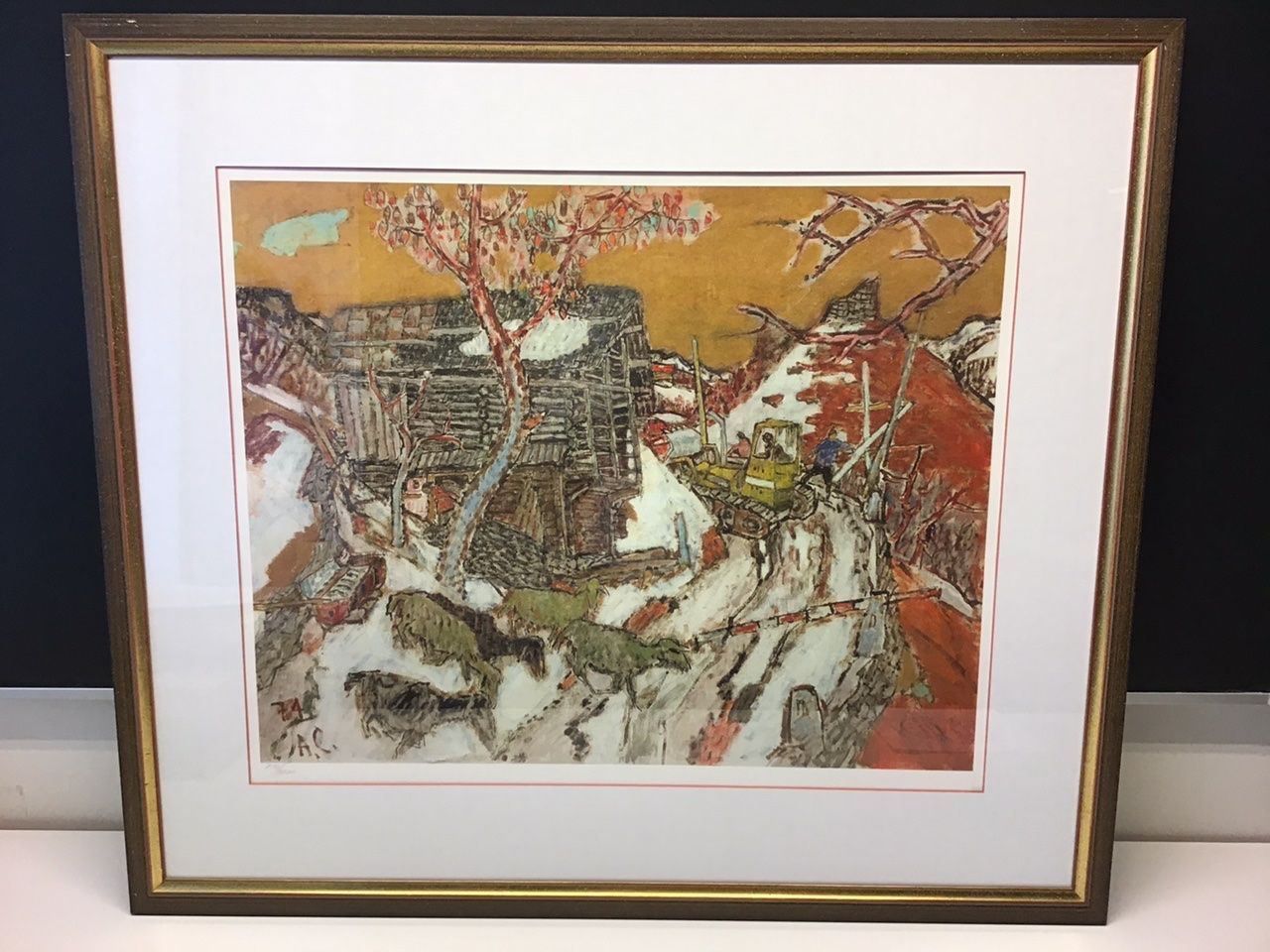 Foto & Immagini: Carigiet Bild Kunst Graubünden Chur Schweizer Kunst Graphik – Usato da Lichtensteig venduto da Babeli
