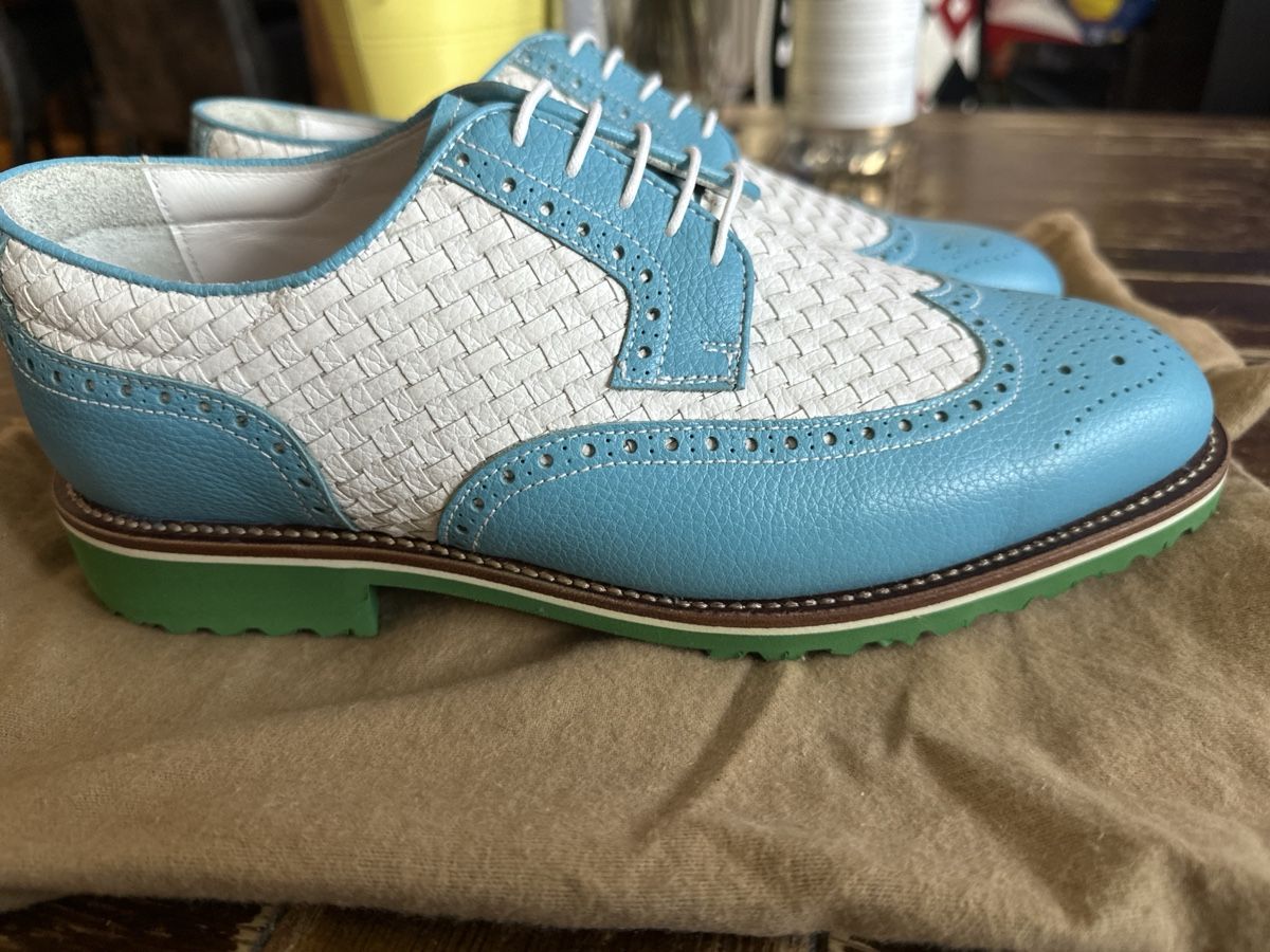 Scarpe da uomo: Nineteen Golfschuhe Grösse 42 – Nuovo e nell'imballaggio originale da Uster venduto da Lija8610 3