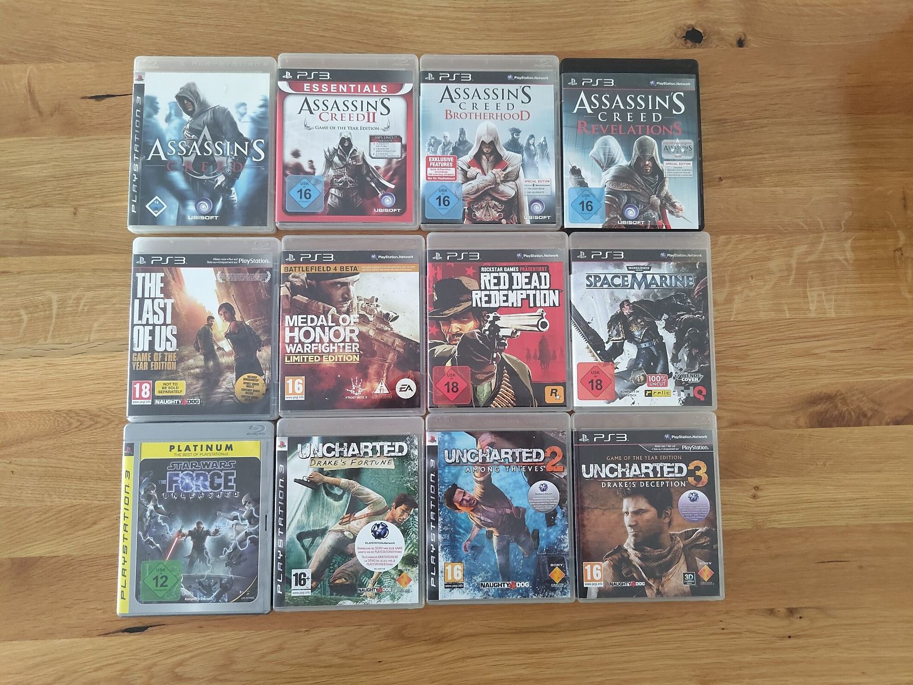 Giochi: PS3 Lot 12 Klassiker Spiele – Usato da Nussbaumen AG venduto da LuxNuss