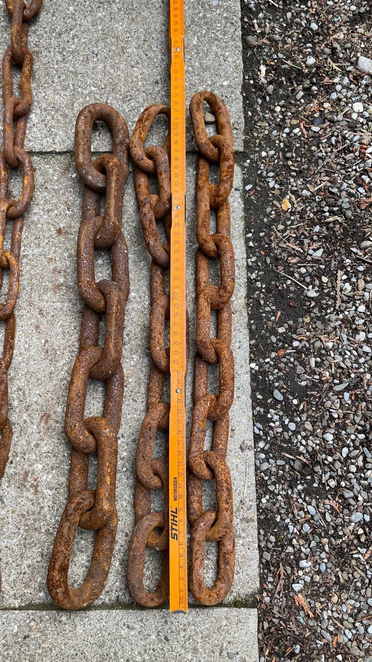 Alle Werkzeuge: Set Eisenketten – Gebraucht aus Bremgarten AG von Schussi 3