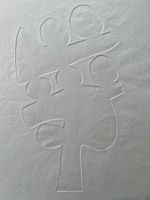 Etienne Haydu, original Prägedruck handsigniert 1963