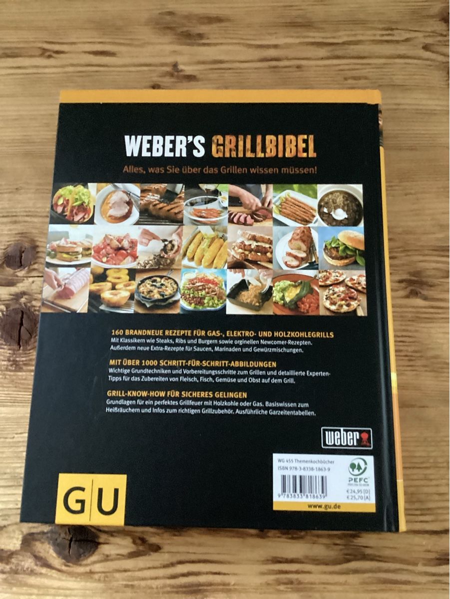 Libri: Weber‘s Grill Bibel, neu – Nuovo (secondo la descrizione) da Wassen UR venduto da SABDOM 1