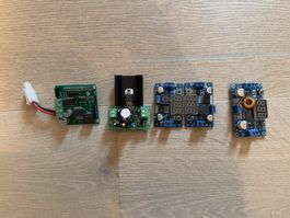 5x Elektronik-Module: DC-DC Wandler, Raspi-Board, Bastler
