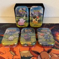 Sealed Pokémon Ascended Heroes Mini Tin Set komplett 5 Stk