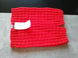 Beinstulpen handgestrickt, Länge: 31cm