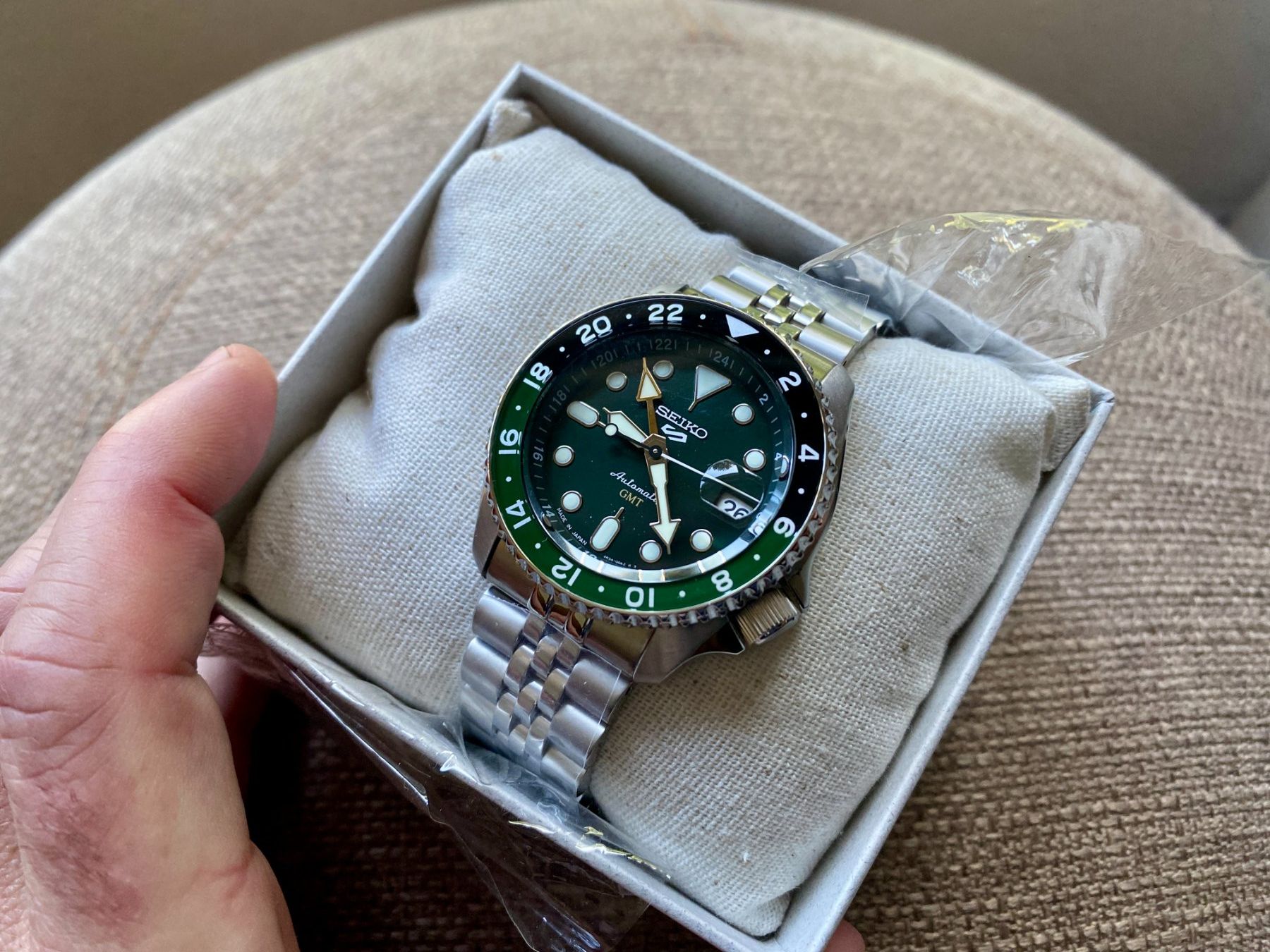 Seiko Orologi: Seiko SSK GMT Deep Green New ! – Nuovo (secondo la descrizione) da Genthod venduto da Fejmeo
