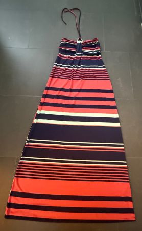 Schulterfreies Kleid mehrfarbig von Anna Field - Grösse 36