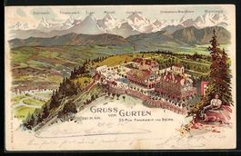 Litho Bern, Hotel und Restaurant Gurten,