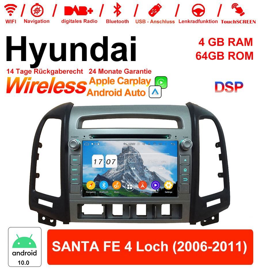 Autoradio: Hyundai SANTA FE Autoradio Android 10 – Nuovo e nell'imballaggio originale da Malans GR venduto da BUYBEST-Schweiz