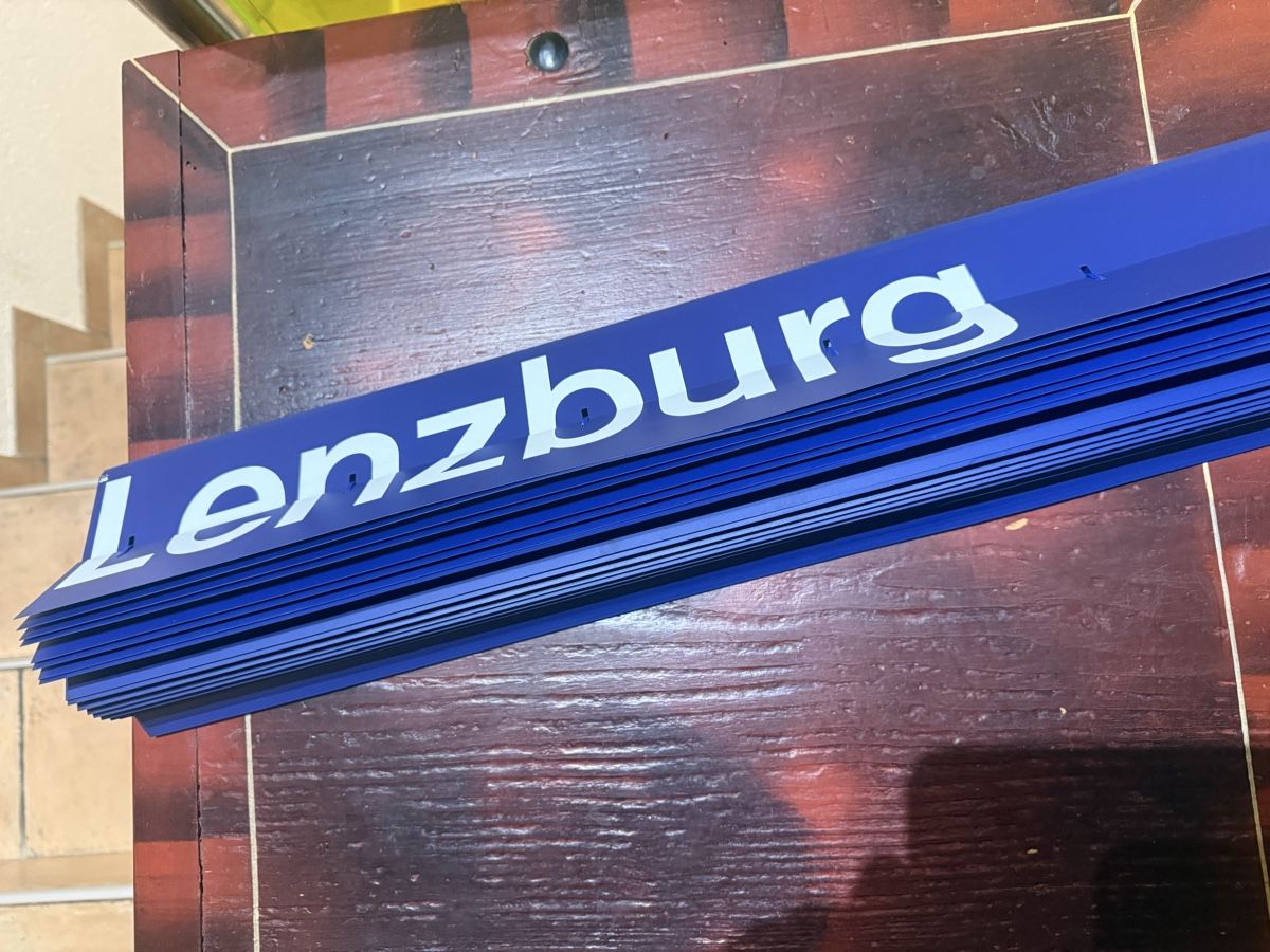 SBB/CFF/FFS Schilder: SBB Anzeigetafel – Neu (gemäss Beschreibung) aus Horriwil von Carrera68 5