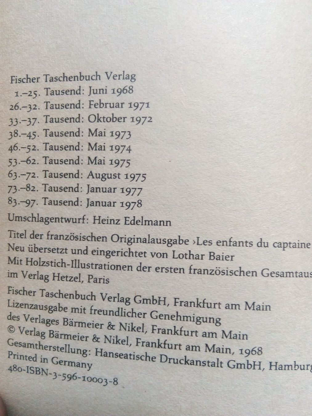 Bücher: 3 Jules Verne Abenteuerromane Taschenbuch – Gebraucht aus St.Galllen von elkaphone 2