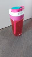 Trinkflasche KAMBUKKA pink mit Strohhalm - sehrguter Zustand