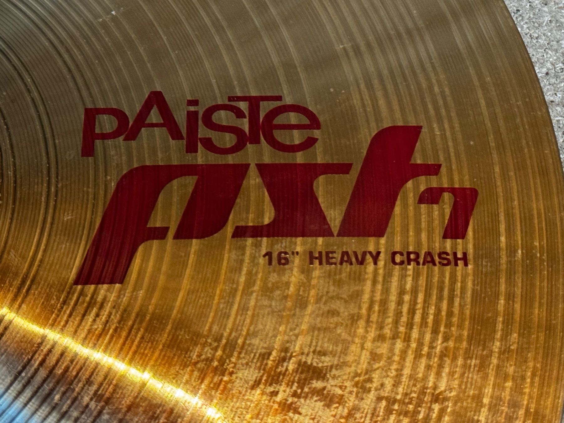Meinl Musikinstrumente: Paiste PST7 16” Heavy Crash – Gebraucht aus Zürich von colorblindrummer 2